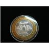 Image 2 : LTD. EDITION 1994 $10 FLAMINGO HILTON HOTEL GAMING TOKEN, .999 FINE SILVER (TAX EXEMPT)