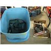 Image 1 : MISC. TIMING LIGHT, WELDING CLAMP & BIN OF MAKITA CORDLESS TOOLS, ETC.