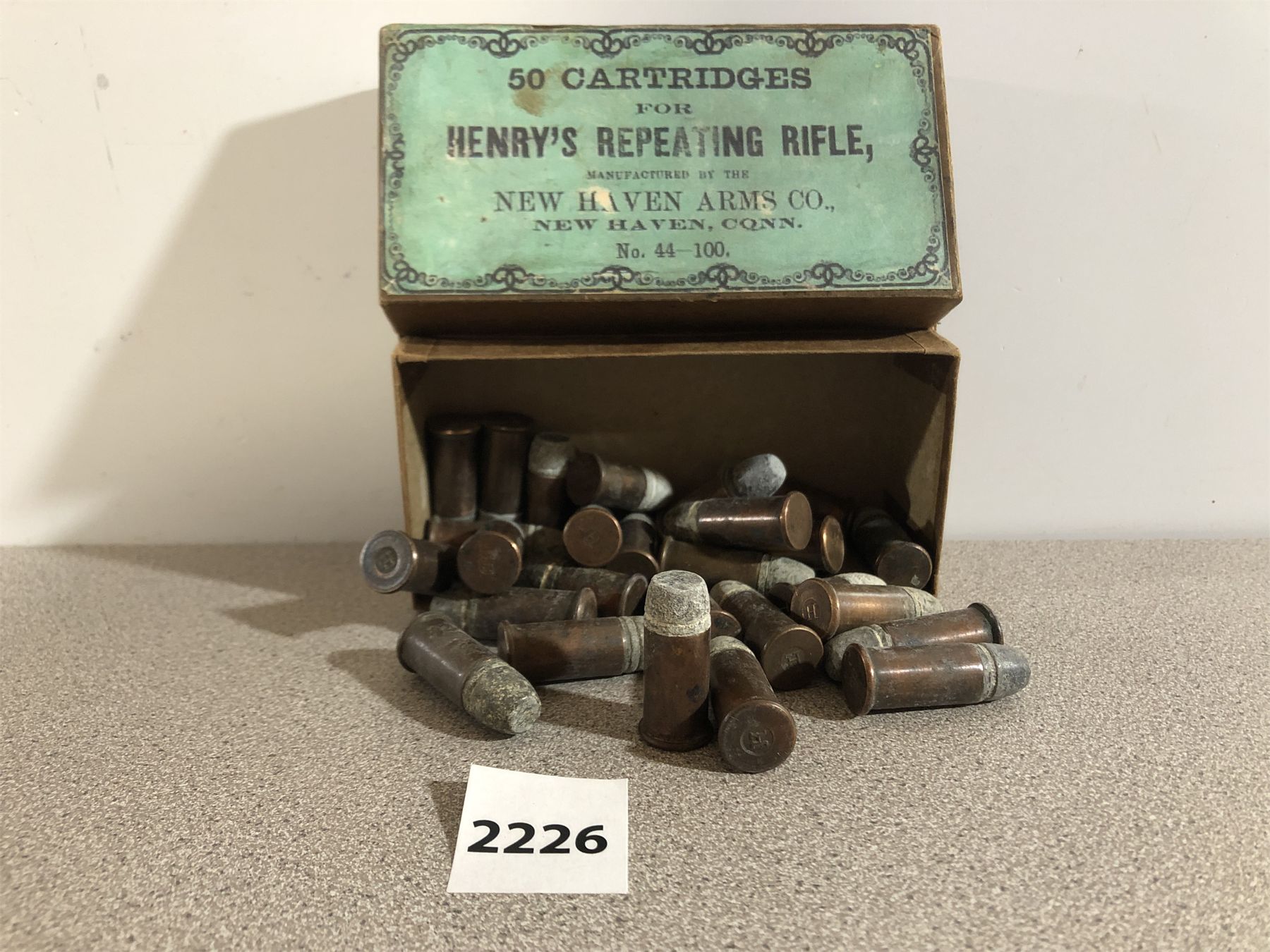 AMMO: 28X .44 RIMFIRE - MIXED BRANDS - Kidd Family Auctions