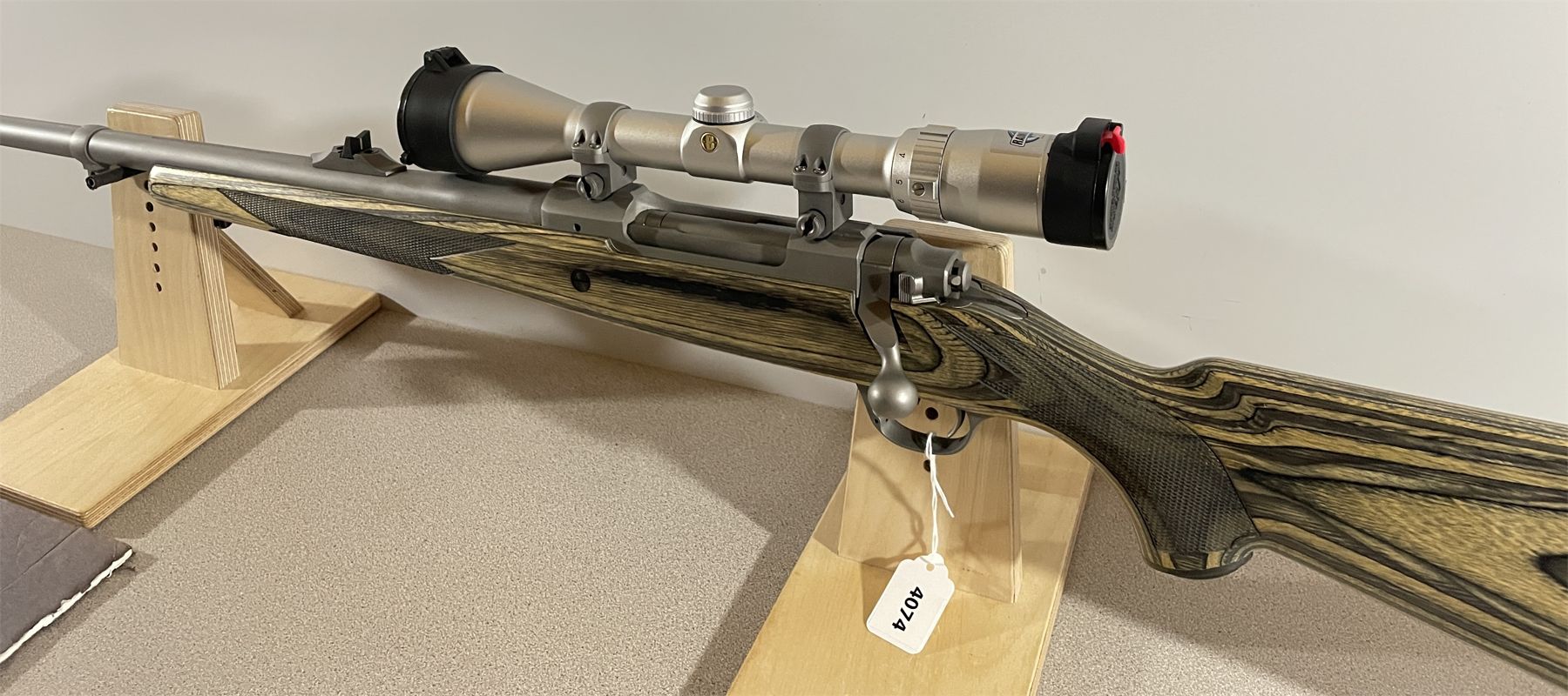 RUGER MODEL M77 HAWKEYE IN .375 RUGER - LEFT HAND