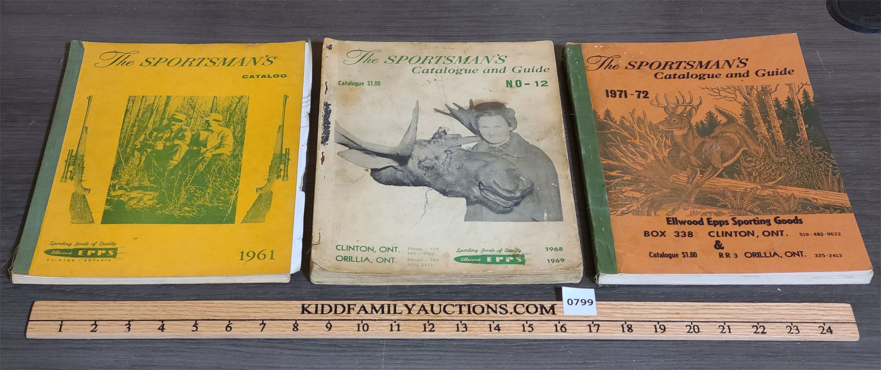 LOT OF 3 THE SPORTSMAN CATALOGS