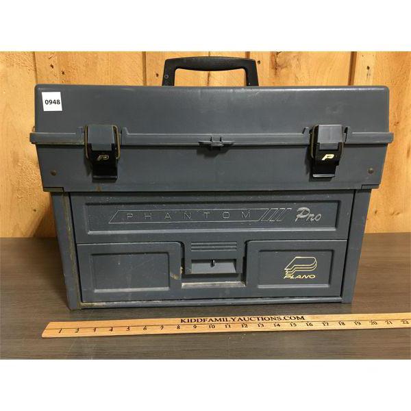 PLANO 797 PHANTOM PRO TACKLE BOX W/ CONTENTS - Kidd Family Auctions PLANO 797 PHANTOM PRO TACKLE BOX W/ CONTENTS - Kidd Family Auctions