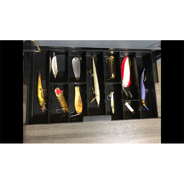 PLANO 797 PHANTOM PRO TACKLE BOX W/ CONTENTS - Kidd Family Auctions