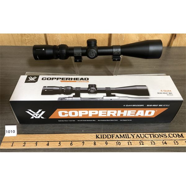 Vortex Scope Box VORTEX COPPERHEAD 4-12X44 SCOPE W/ ORG. BOX