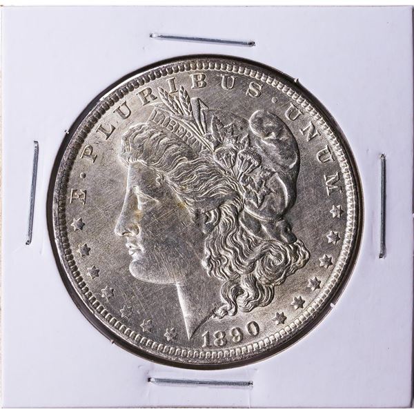 1890 $1 Morgan Silver Dollar Coin CH BU
