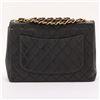 Image 2 : Chanel Classic Black Quilted Lambskin Leather Small Single Flap Shoulder Bag