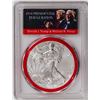 Image 1 : 2017 American Silver Eagle .999 Fine Silver Dollar Coin PCGS MS70