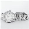 Image 4 : Rolex Ladies Stainless Steel White Diamond Lugs & Datejust Wristwatch