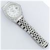 Image 6 : Rolex Ladies Stainless Steel White Diamond Lugs & Datejust Wristwatch