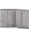 Image 4 : Prada Monochrome Compact Flap Wallet Saffiano Leather