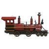 Image 1 : Wooden & Cast-Iron Steam Engine Model - 26" x 6" x 10"