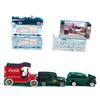 Image 1 : Lot Of 8 Detailed Die-Cast Metal Scale Models: Ford Mod