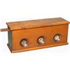 Image 1 : Early Wooden Push Bar Dice Game - Push the extended bar