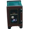 Image 1 : "The Queen" Small Restored Antique Safe Black & Maroon