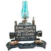 Image 1 : King James & Lord Capel 5 Cent Cigars Cast-Iron Counter