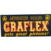 Image 1 : Graflex Authorized Dealer Porcelain Neon Sign C. 1933,