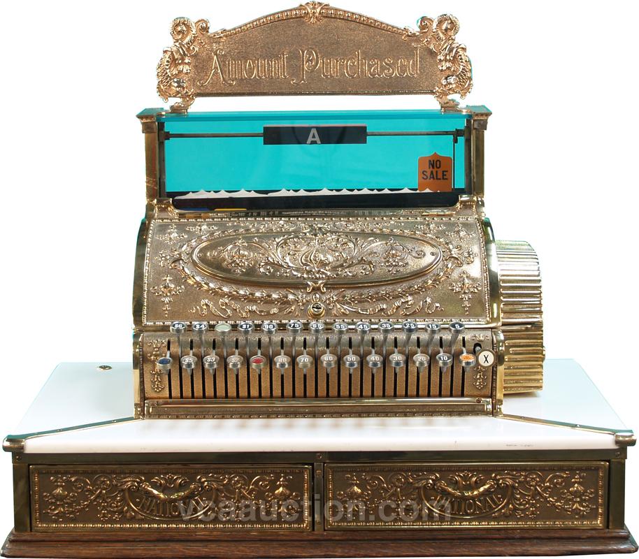 National Cash Register 2 Drawer Model 39 1 2 2 2 All B