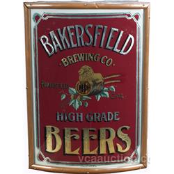 Bakersfield Beers, Brewing Co. Bakersfield, CAL. Curved