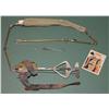 Image 2 : Arm Holdout Machine - Brass and leather arm strap with