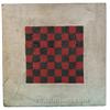Image 2 : Painted Wood Game Board, Chinese Checkers One Side & Re