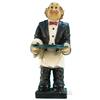 Image 1 : Menu Butler Statue w/ Serving Tray - 4' Tall