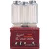 Image 1 : Countertop Triple Beverage Dispenser w/ 3 Ornate Glass