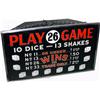 Image 1 : Lighted ‘26' Game Sign - Lighted sign for the once popu