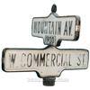 Image 1 : Lot Of 2 Old Metal Street Signs: Channel Isle Blvd. - G