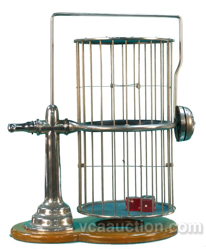 Casino ChuckaLuck Cage 18”H; classic bird cage shap