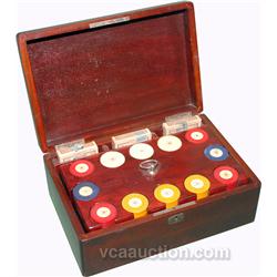Cased Ivory Chip Set