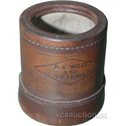 B.C. Wills Leather Dice Cup