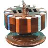 Image 1 : Litho Inlaid Chips and Caddy - Rotating polished wood c