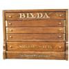 Image 1 : Blyda Spool Silk 4 Drawer Wood Cabinet "The Thread Mill