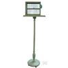 Image 1 : Late 19th Century Bird Cage w/ Stand, Has Green Milk Gl