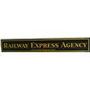 Image 1 : Railway Express Agency Inc. Porcelain Sign - 72" x 12"