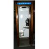 Image 1 : Oak Telephone Booth Complete w/ Pay Phone
