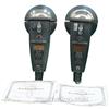 Image 1 : Lot Of 2 Parking Meters w/ Official Certificates For Ea