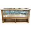 Image 1 : Custom Built Cherry Wood & Glass Showcase -