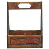 Image 1 : Pepsi-Cola 6 Bottle Wooden Carrying Case C. 1930's, Goo