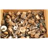 Image 1 : Box Lot Of Old Cast-Iron Castor Wheels