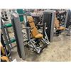 Image 2 : LIFE FITNESS SS-CP GREY / BROWN COMMERCIAL CHEST PRESS EXERCISE MACHINE