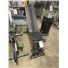 Image 2 : DDS TK-603 BLACK / RED ADJUSTABLE WEIGHT BENCH WITH RESISTANCE BANDS