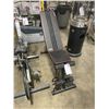 Image 2 : DDS TK-603 BLACK / RED ADJUSTABLE WEIGHT BENCH WITH RESISTANCE BANDS