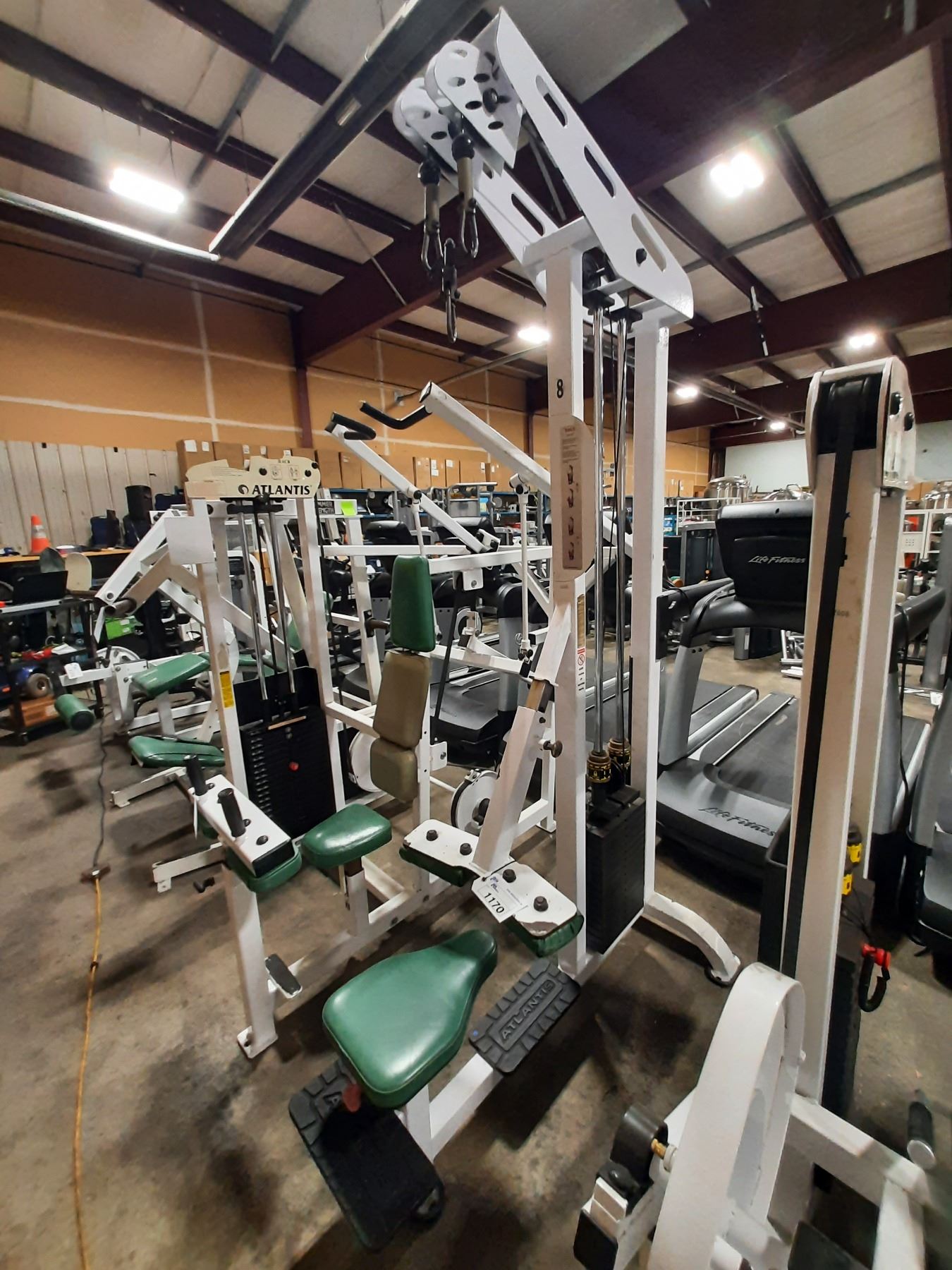 ATLANTIS NM-500 COMMERCIAL UNILATERAL LAT PULLDOWN MACHINE