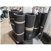 Image 2 : 7 ROLLS OF COMMERCIAL RUBBER GYM FLOOR MATING ( ROLLS ARE 4' TALL )