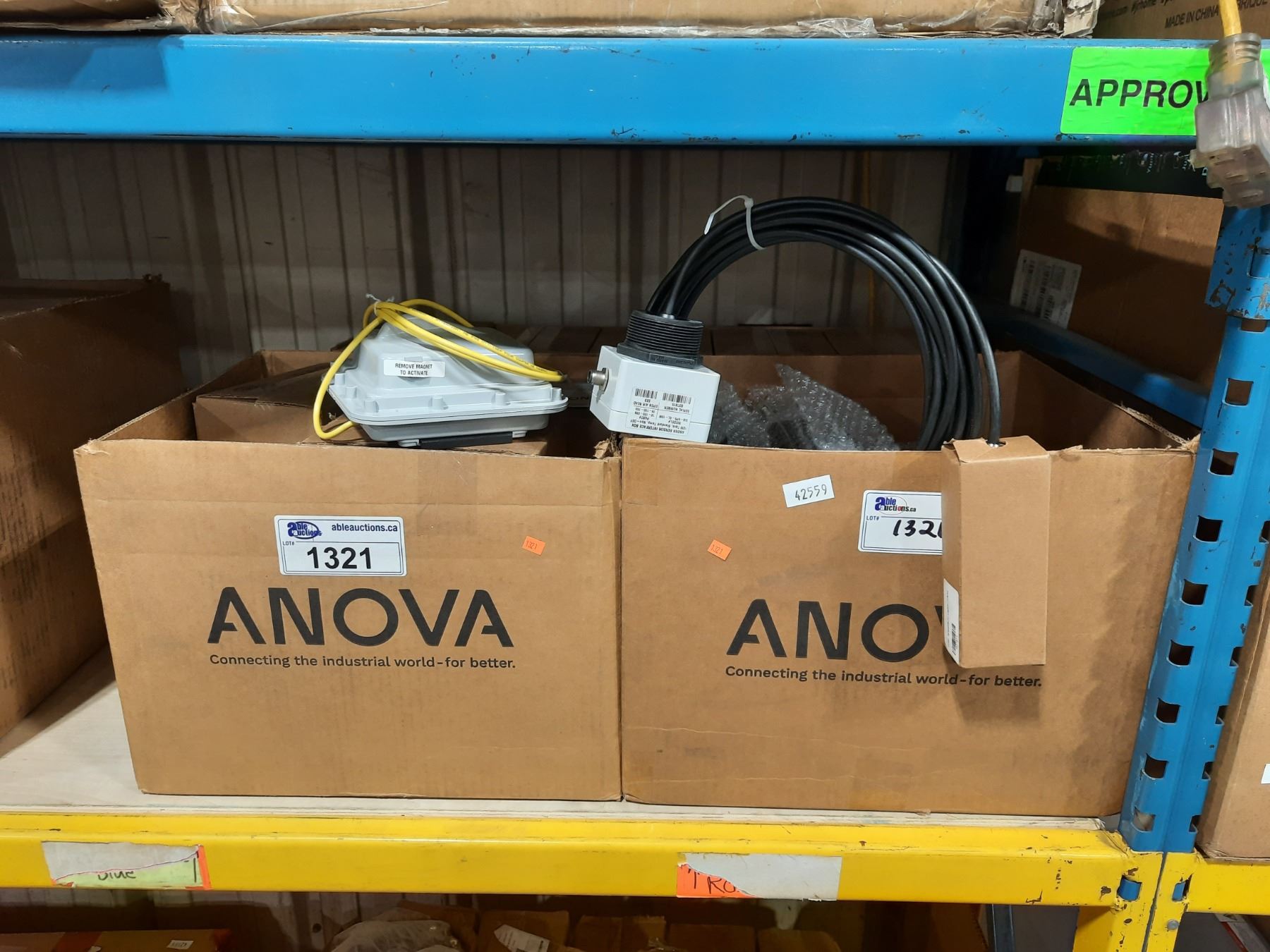 Sensor Interface Box 3 BOXES OF ANOVA MT9104FTM FLUID TANK MONITOR & ANOVA SIB-VPS-SL-10M ...