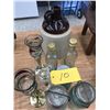 Image 1 : Jug, 2- Glasses and Jar