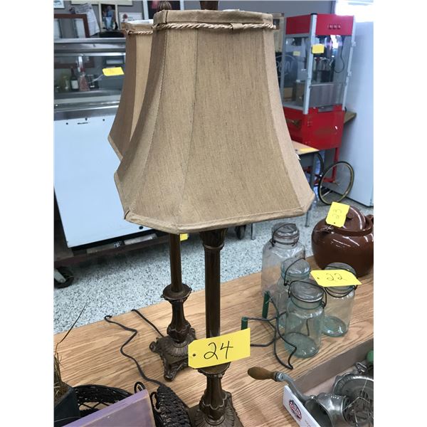 2- Lamps, 32" Tall (Working)