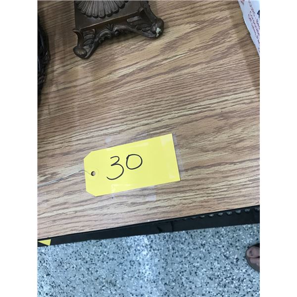 Table, Light Brown Top, 72" X 30"