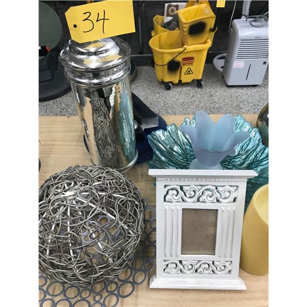 Display Dish, Candle 8 Pieces